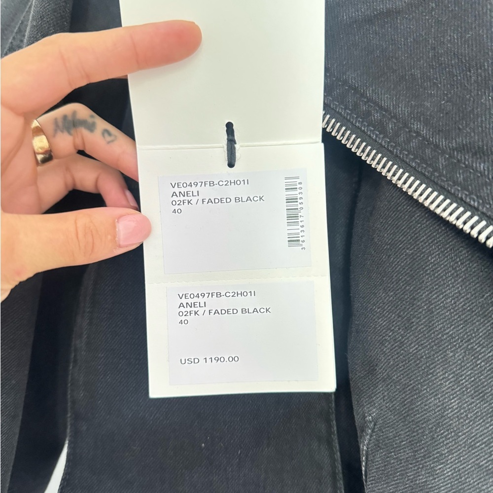 Isabel Marant Black Denim Jacket - Picture 13 of 16